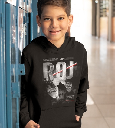 Bluza z kapturem dziecięca RÓJ